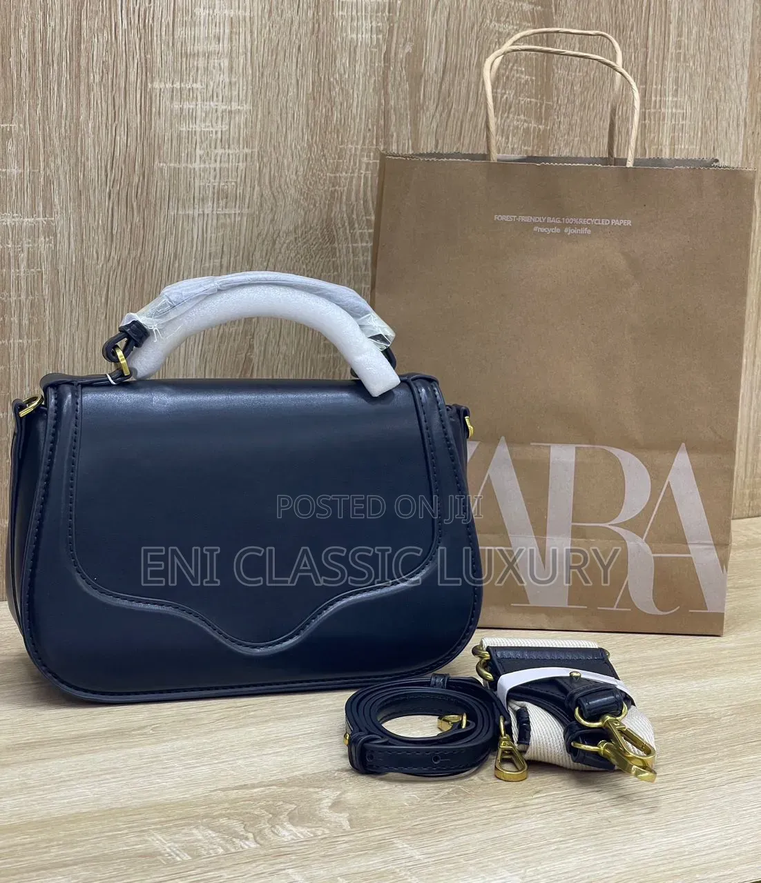 Zara Luxury Women's Handbags Best Quality Well Banded Package