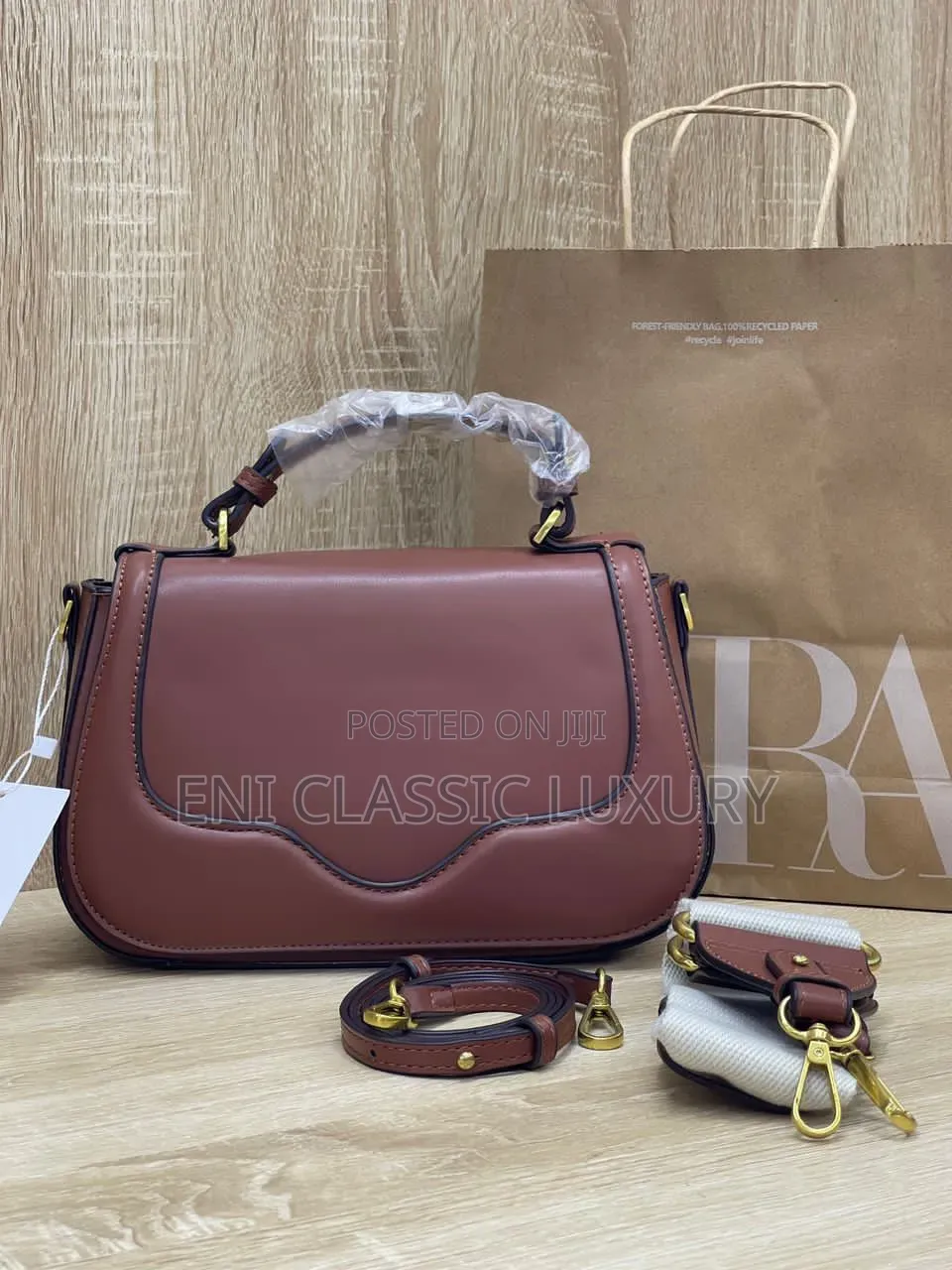 Zara Luxury Women's Handbags Best Quality Well Banded Package