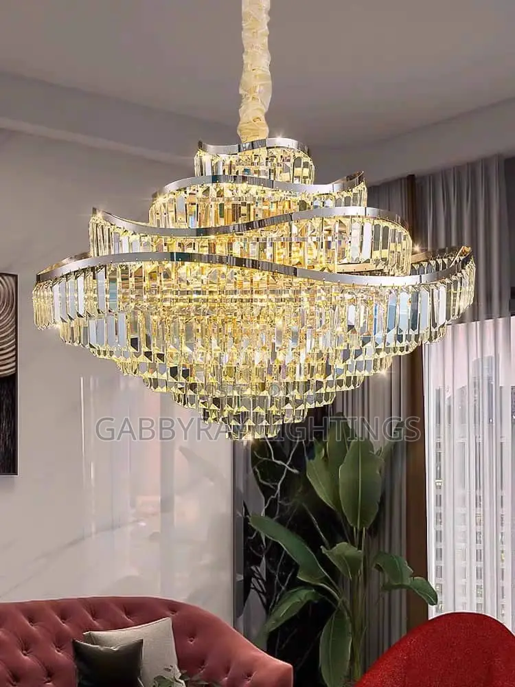 Crystal Stone Chandelier