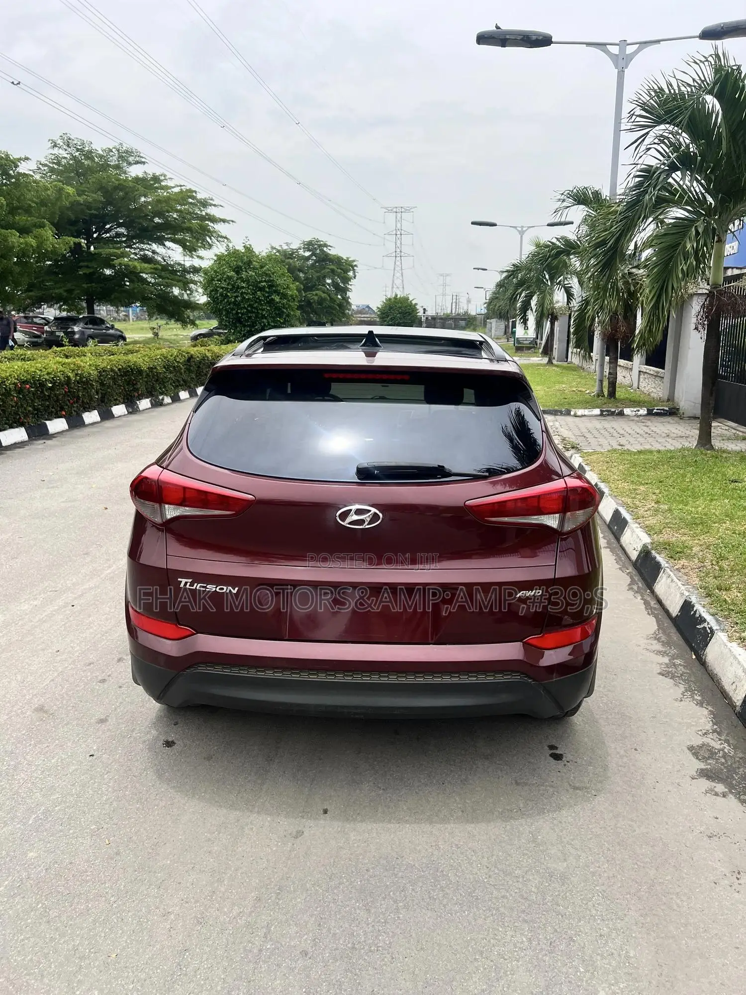 Hyundai Tucson Limited AWD 2018 Red