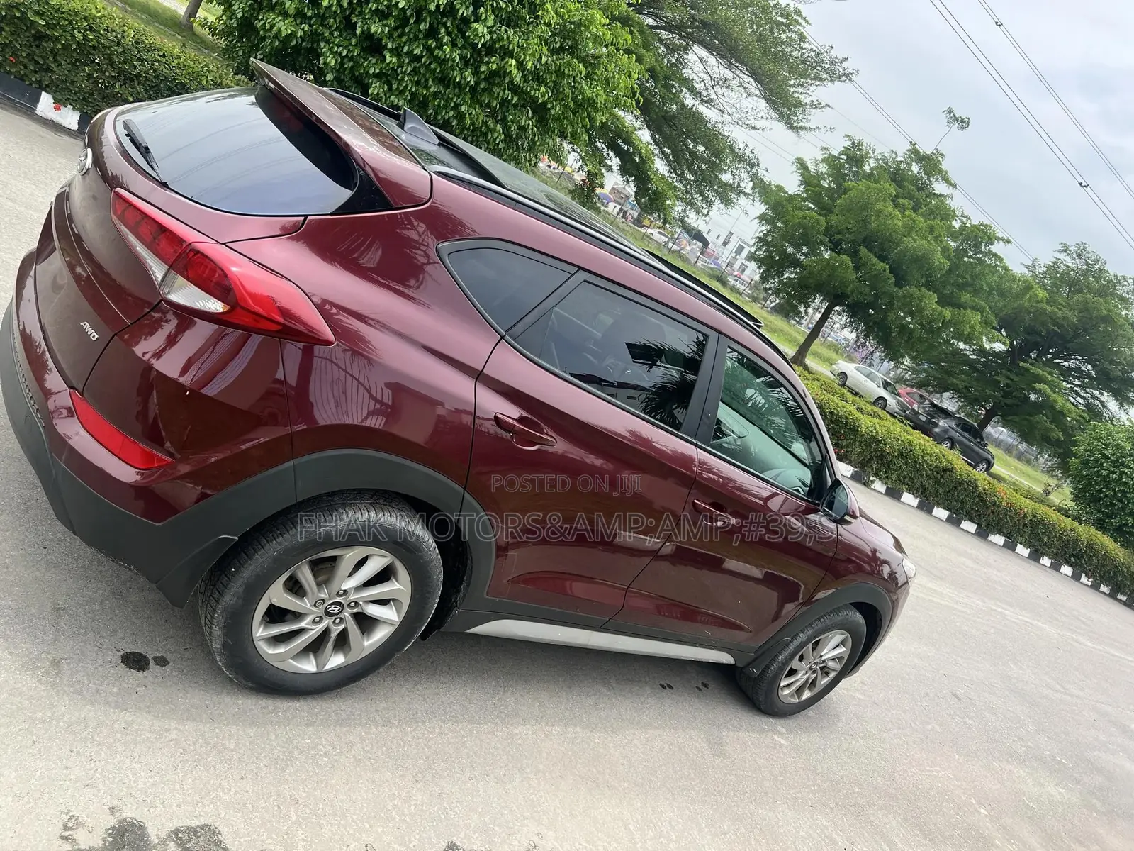 Hyundai Tucson Limited AWD 2018 Red