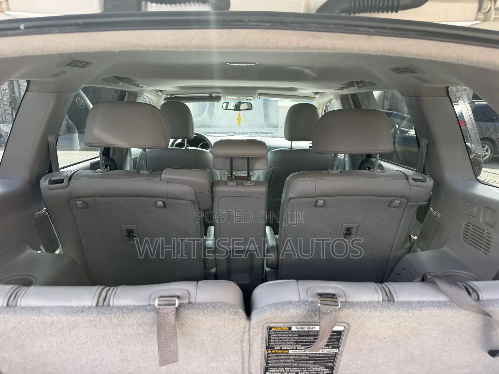 Toyota Highlander Limited 3.5l 4WD 2013 White