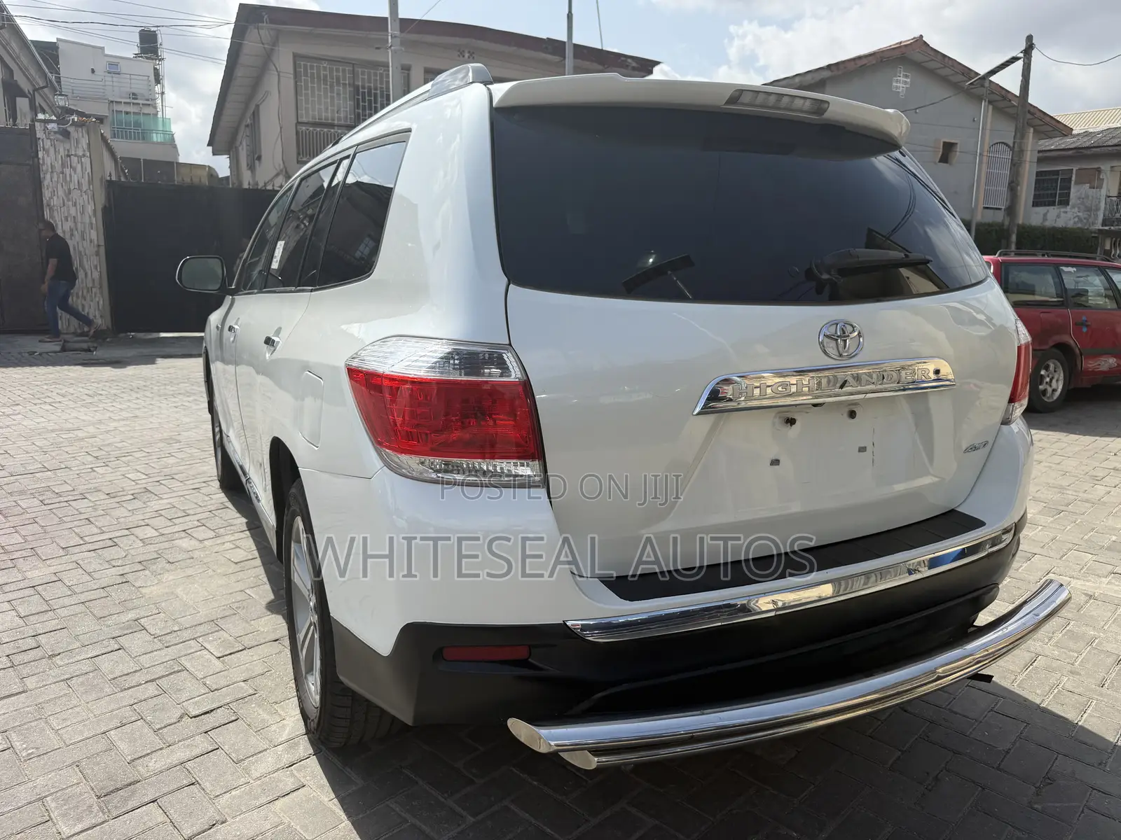 Toyota Highlander Limited 3.5l 4WD 2013 White