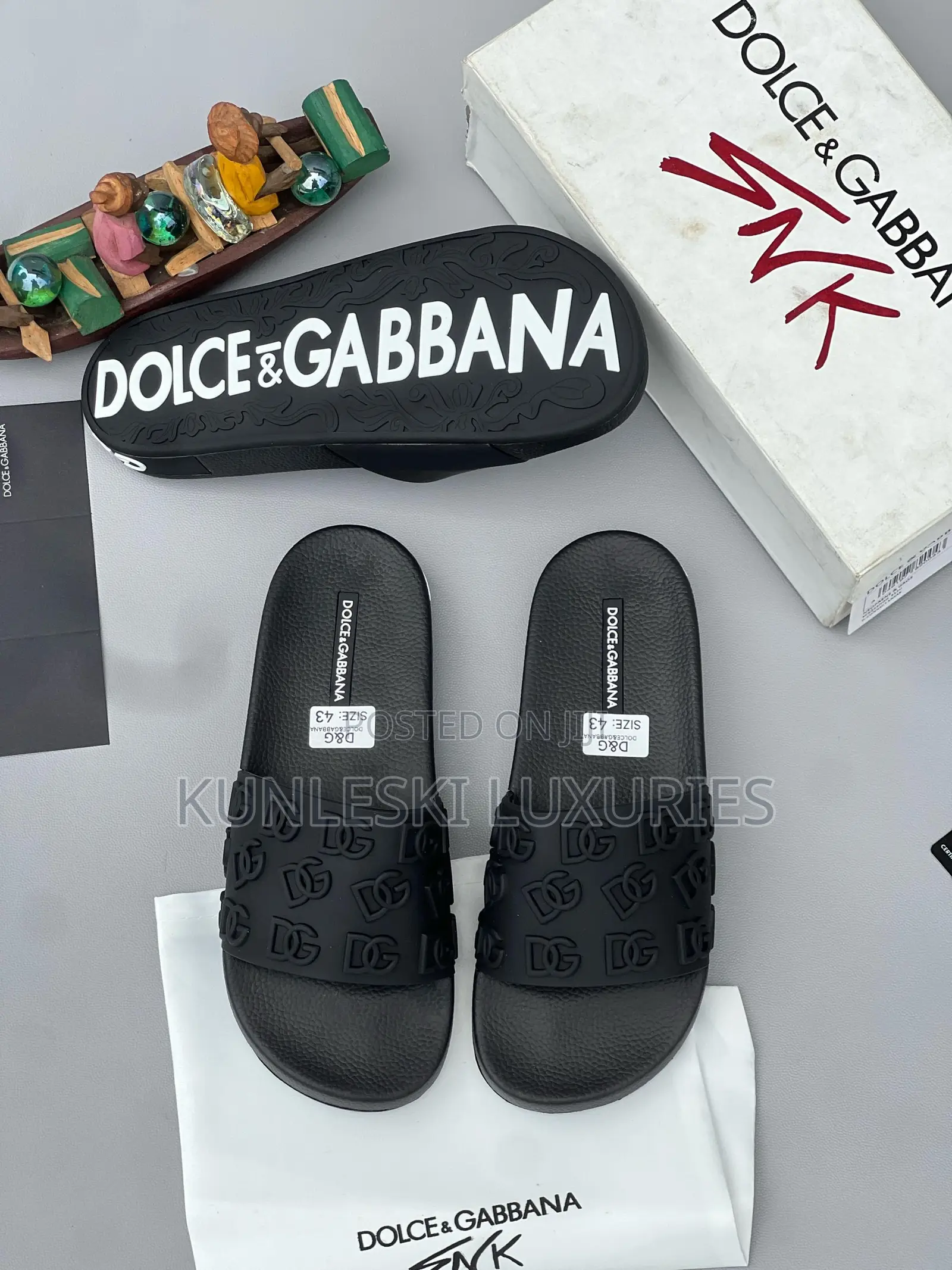 Original Dolce Gabbana Slides