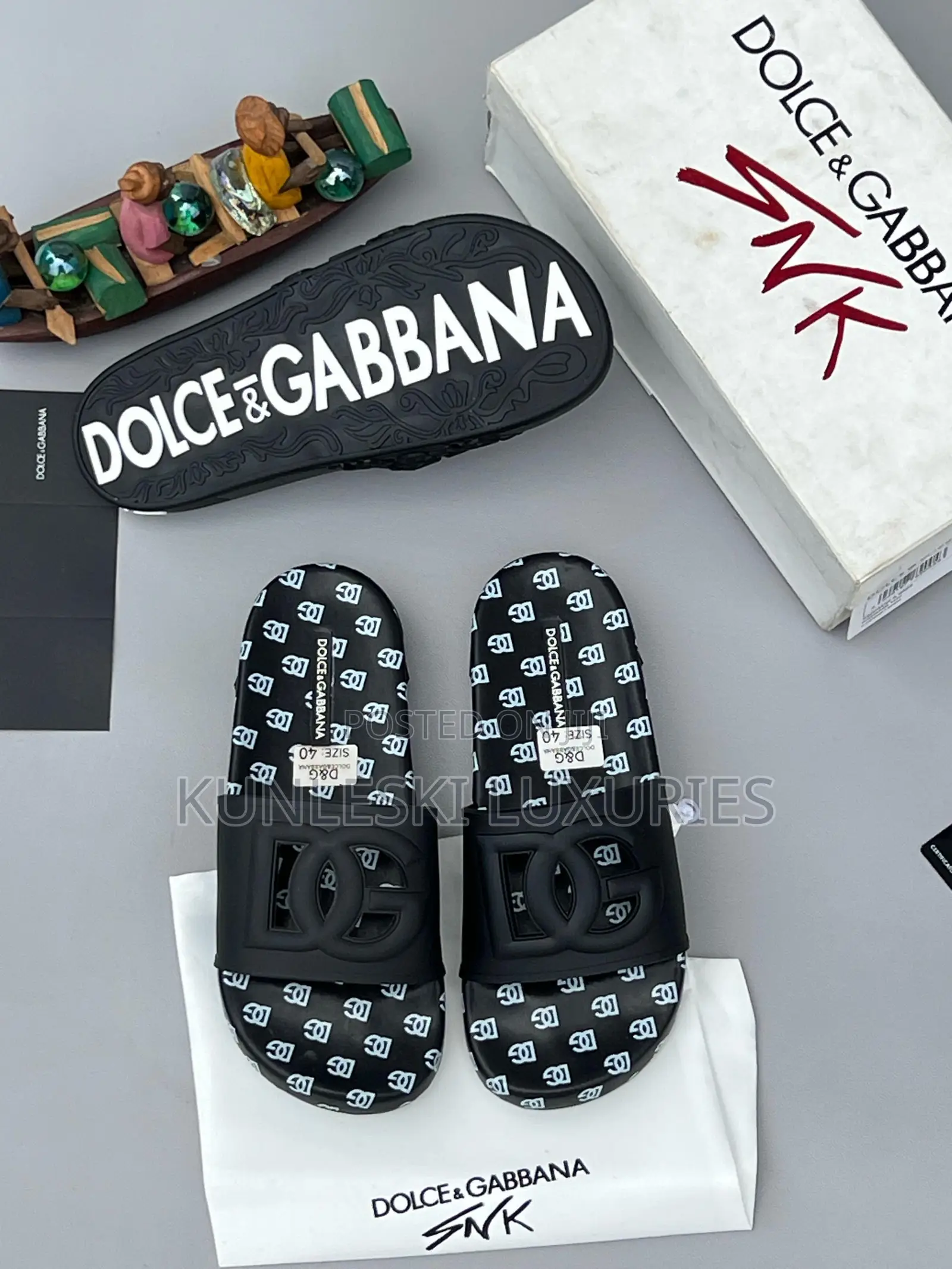 Original Dolce Gabbana Slides
