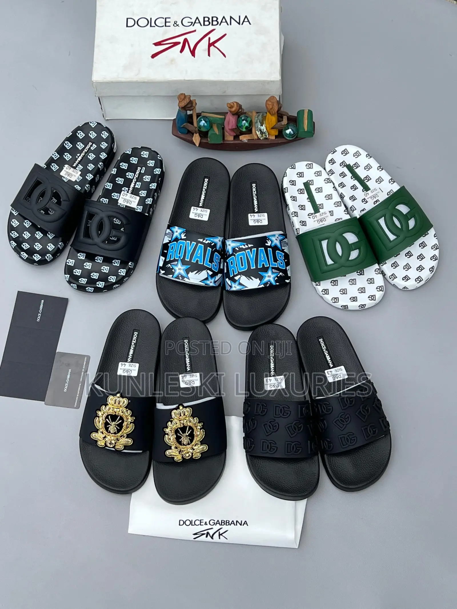 Original Dolce Gabbana Slides
