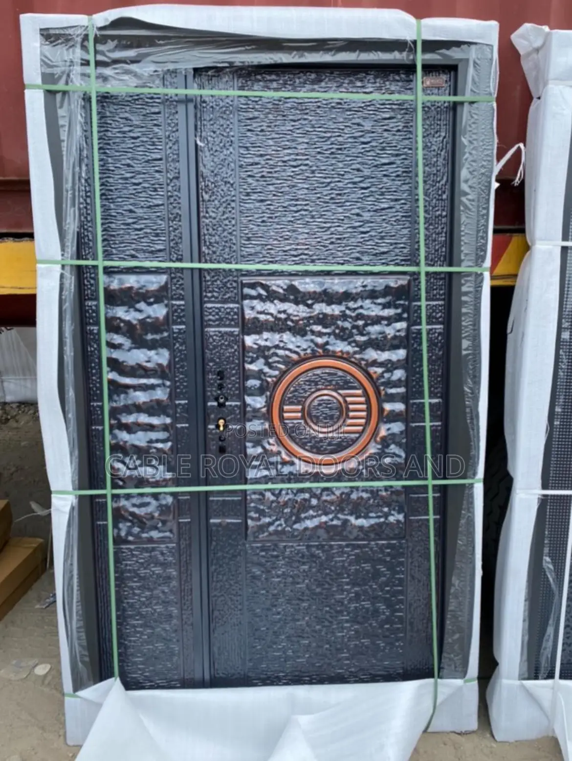 Copper Cast Security Door 4009
