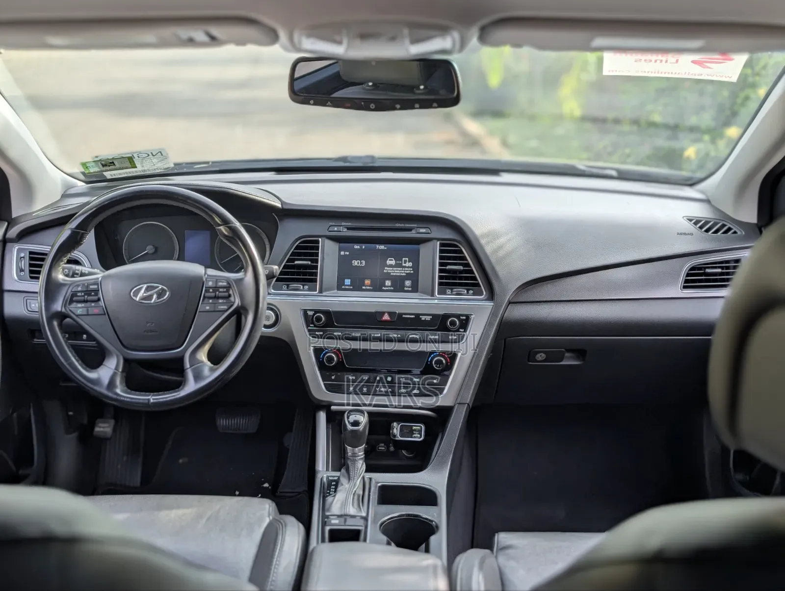 Hyundai Sonata Sport Sedan FWD (2.4L 4cyl 6A) 2016 Black