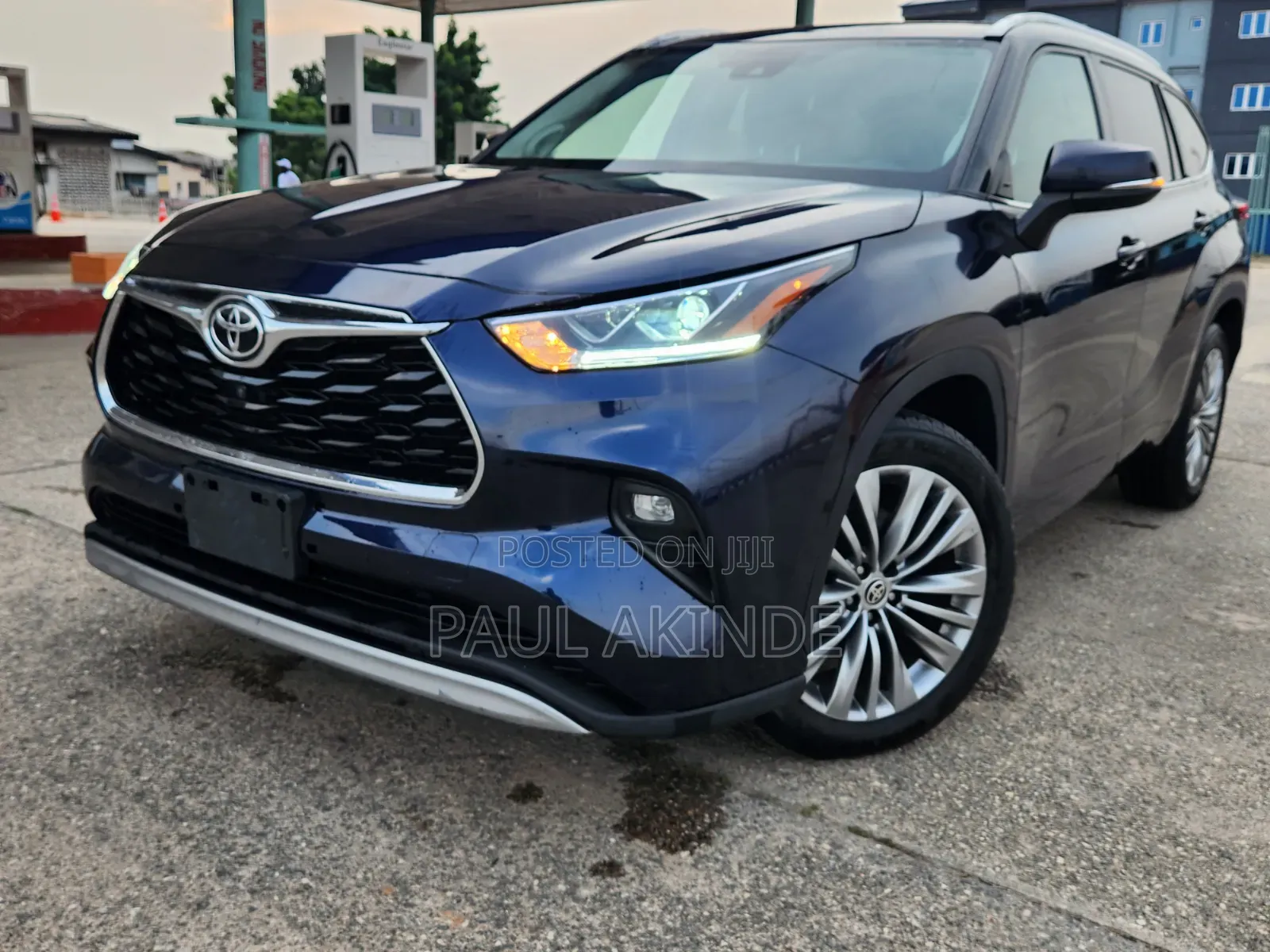 Toyota Highlander Platinum AWD 2020 Blue