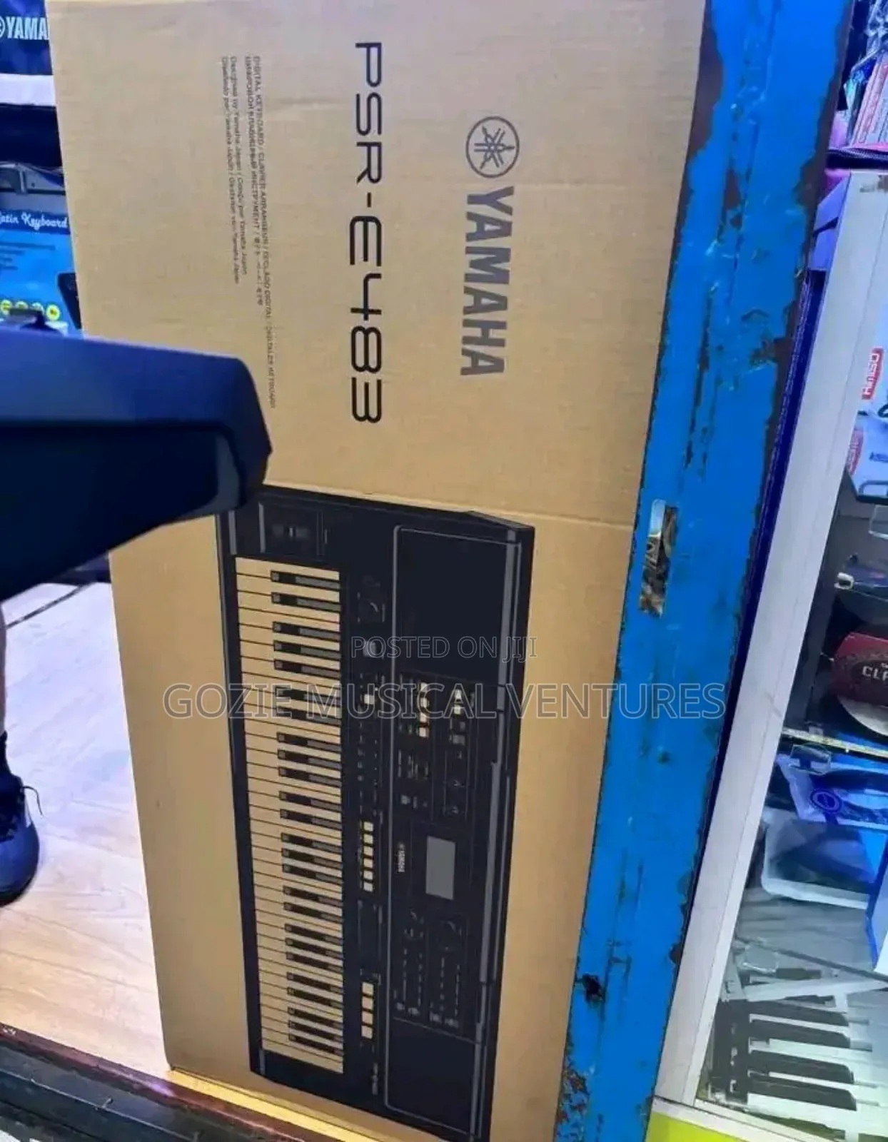 A Very High Quality Yamaha Keyboard PSR-E483 With Original Adaptor