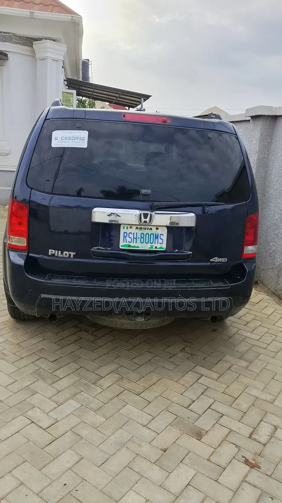 Honda Pilot LX 4dr SUV (3.5L 6cyl 5A) 2010 Blue