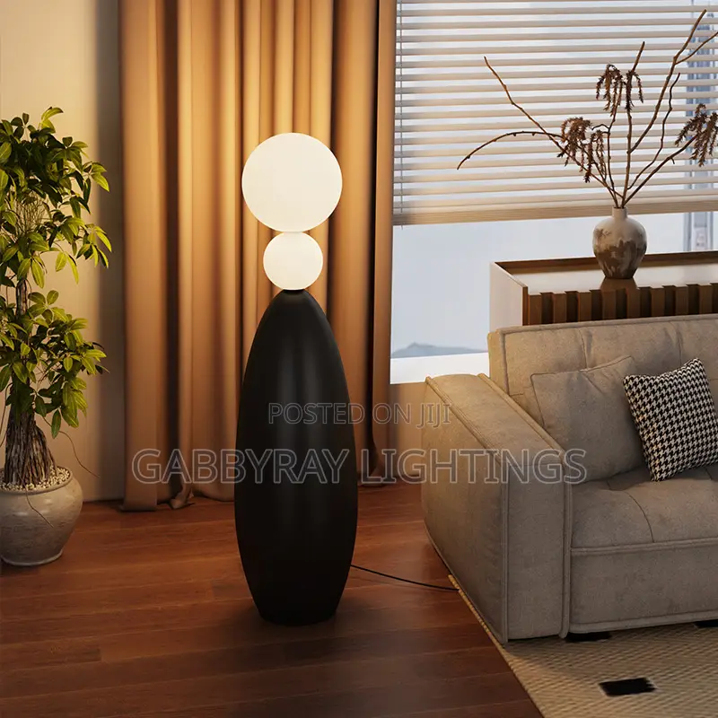 Black Decor Floor Lamp