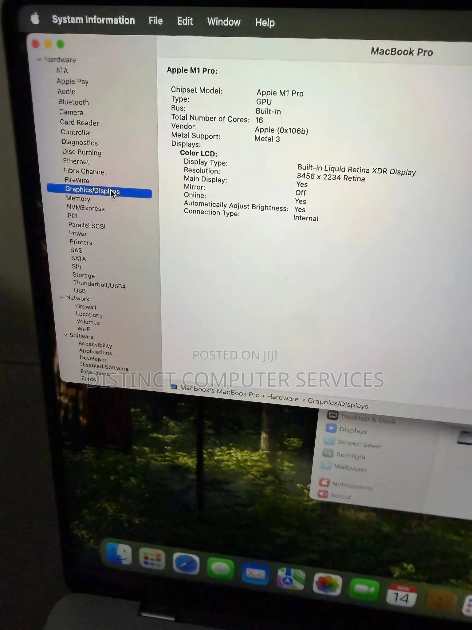 Laptop Apple MacBook Pro 2021 M1 12GB Apple M1 SSD 500GB