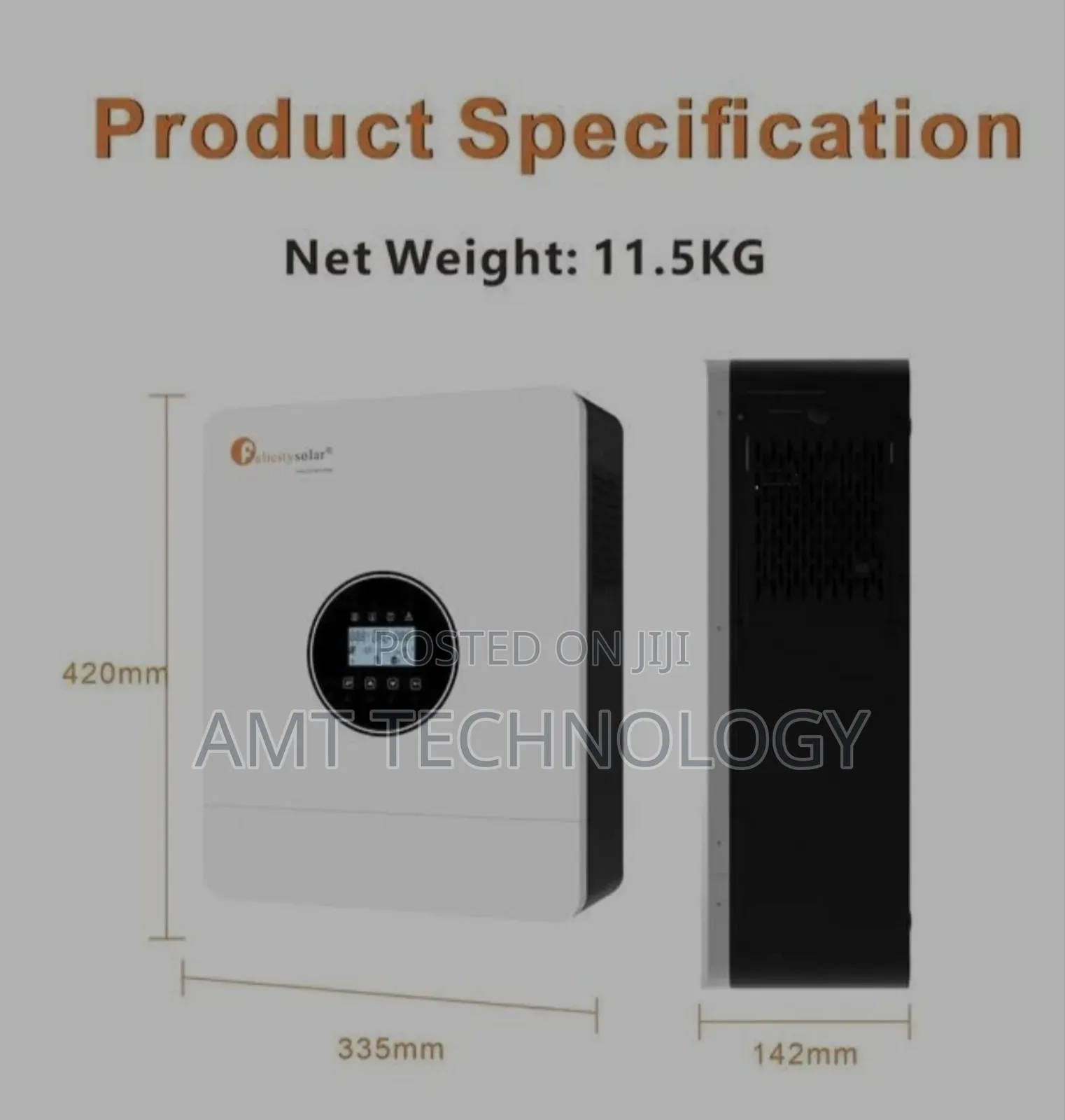 6kva Felicity Hybrid Inverter