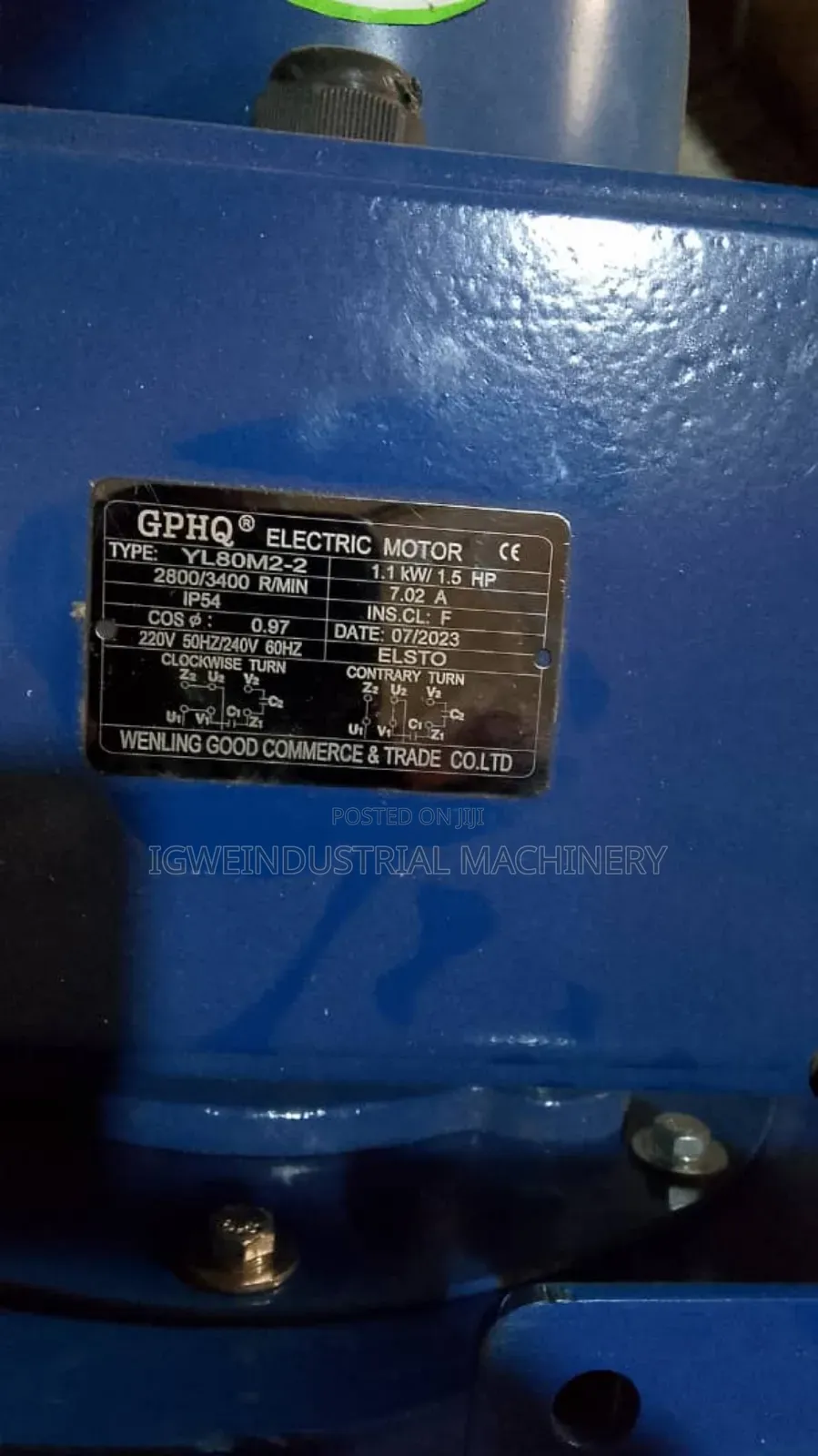 1.5kw Electric Motor