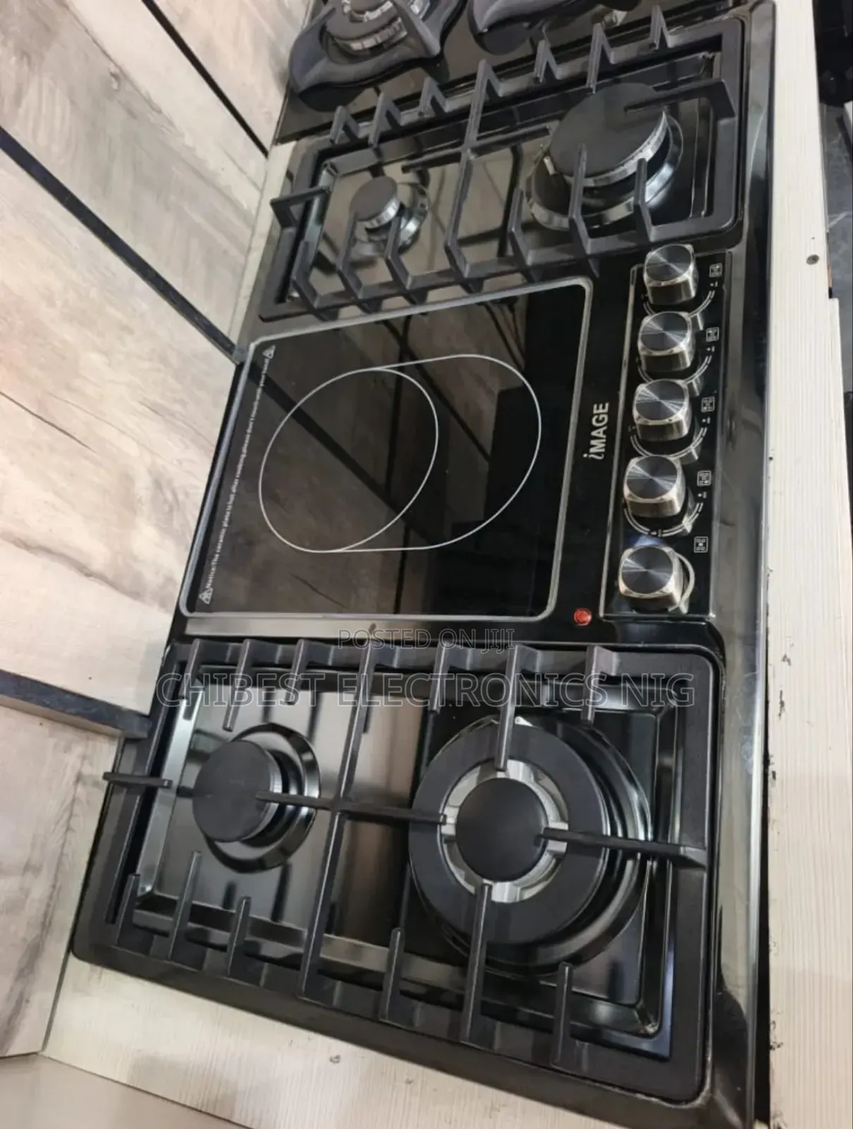 Original Image Built-in Premium Quality Luxury 4+1 Gas Cooker Hob Etc