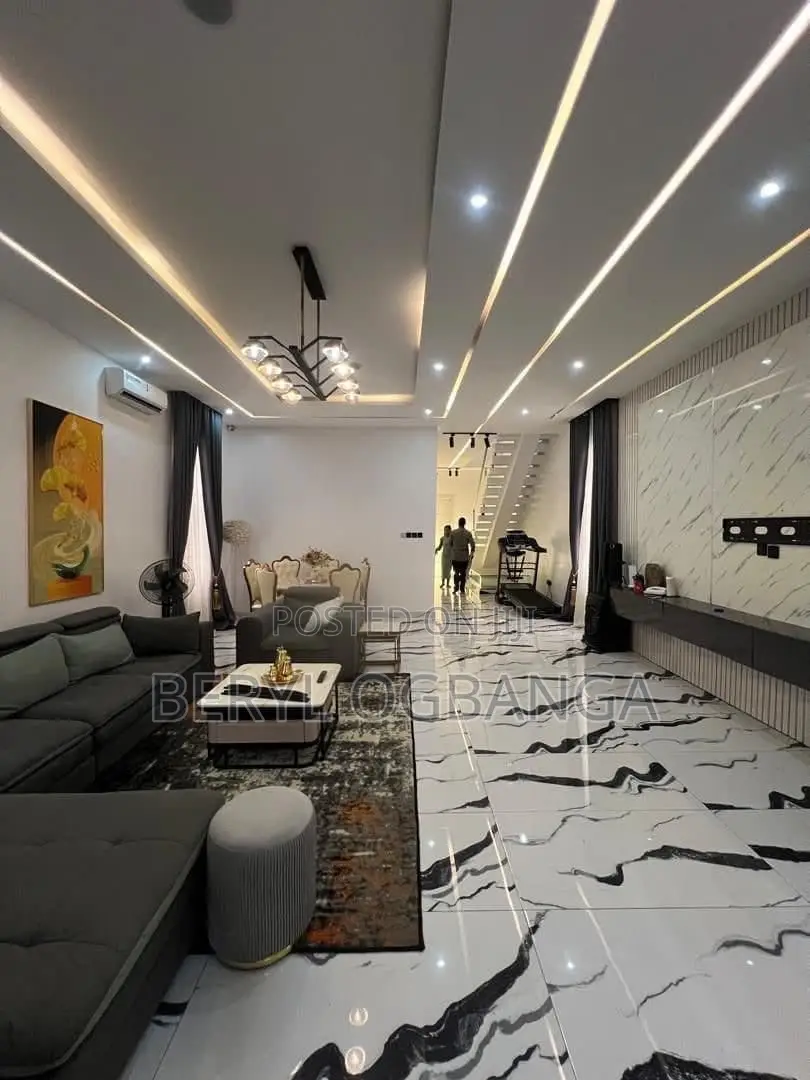 Furnished 4bdrm Duplex in Igbo-efon for rent