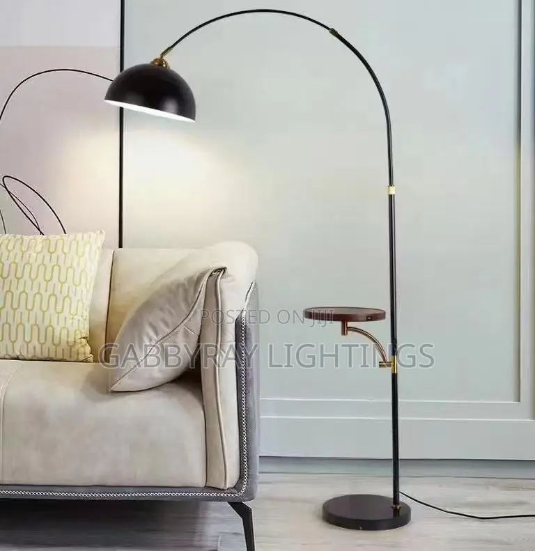 Luxury Floor Lamp With Side Table
