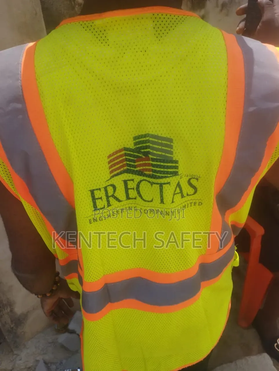 Safety Vest Ppe Materials With Printing Available