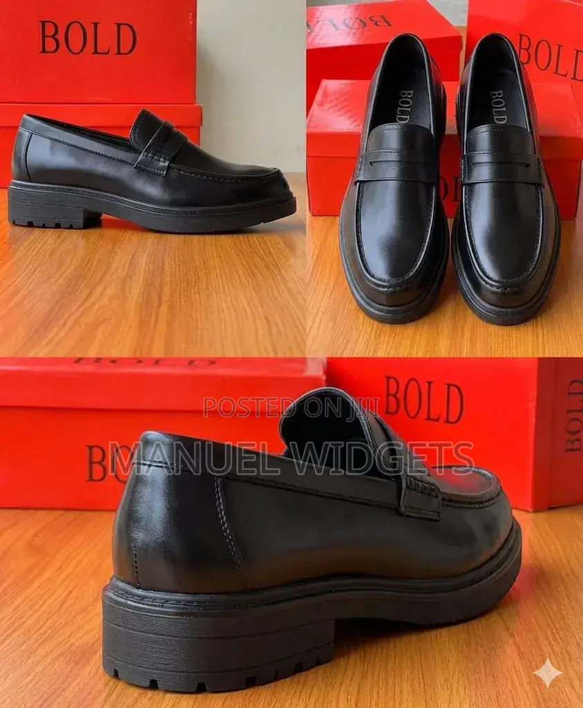 Bold Corporate Loafers Men's Office Shoes — Premium Quality