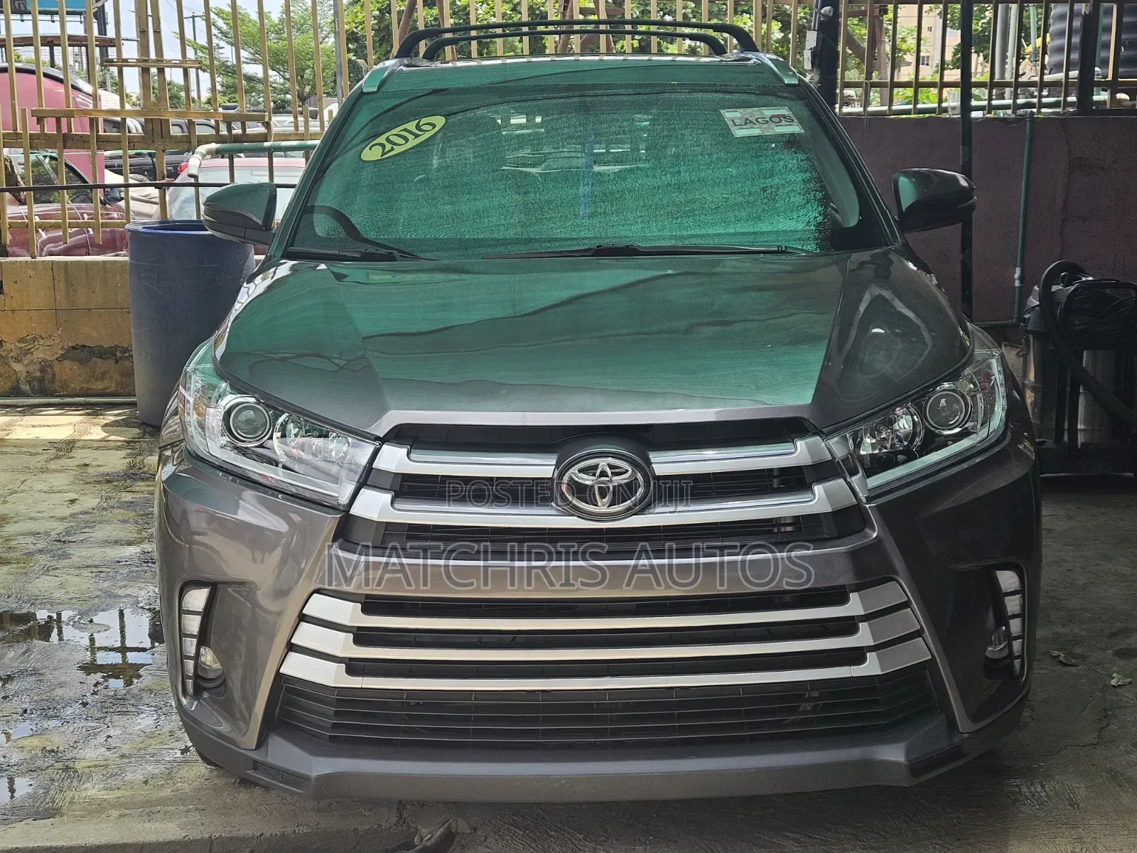 Toyota Highlander Limited 4x2 V6 (3.5L 6cyl 8A) 2017 Gray