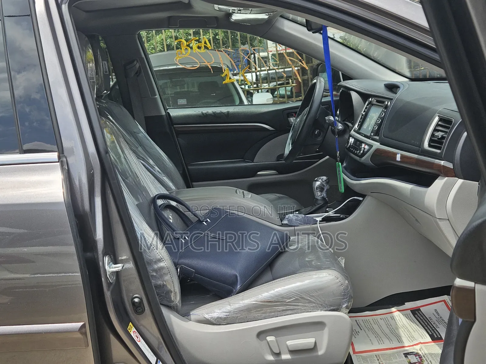 Toyota Highlander Limited 4x2 V6 (3.5L 6cyl 8A) 2017 Gray