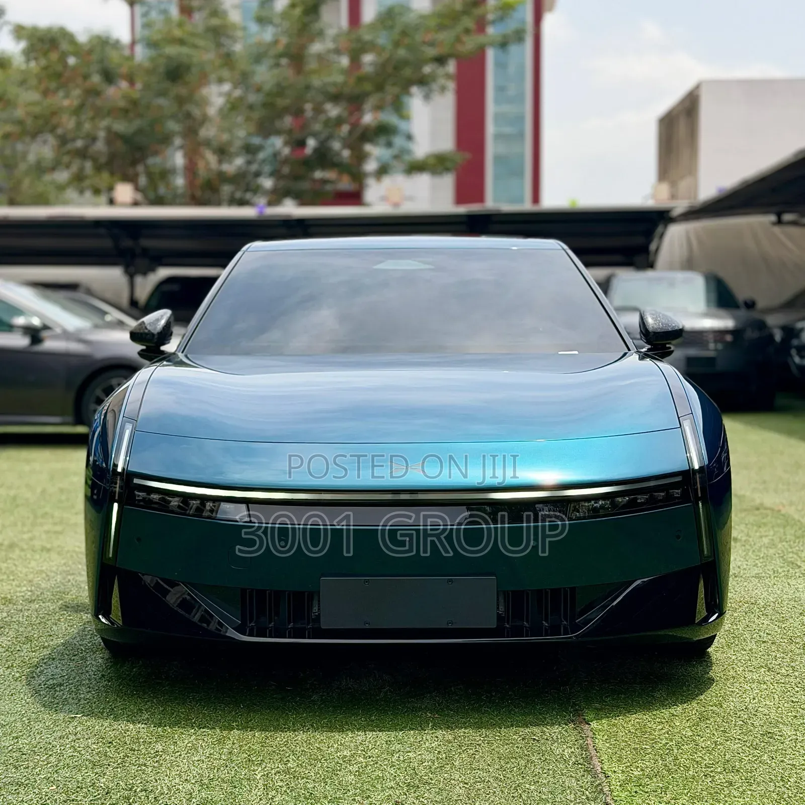 New XPeng P7 2025 Green