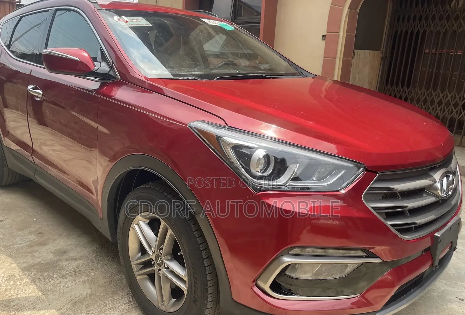 Hyundai Santa Fe Limited FWD 2016 Red