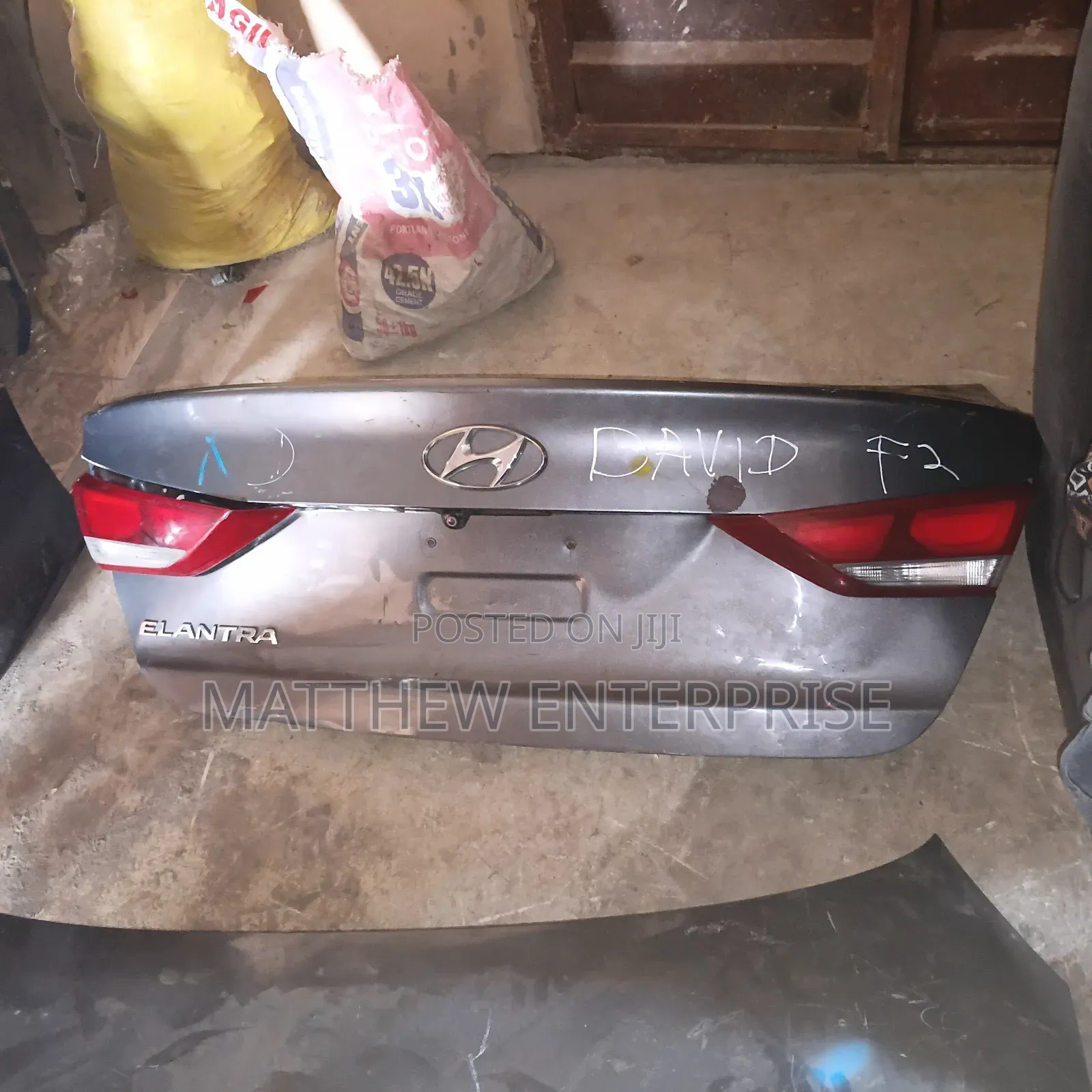 Hyundai Elantra 2017 Complete Boot