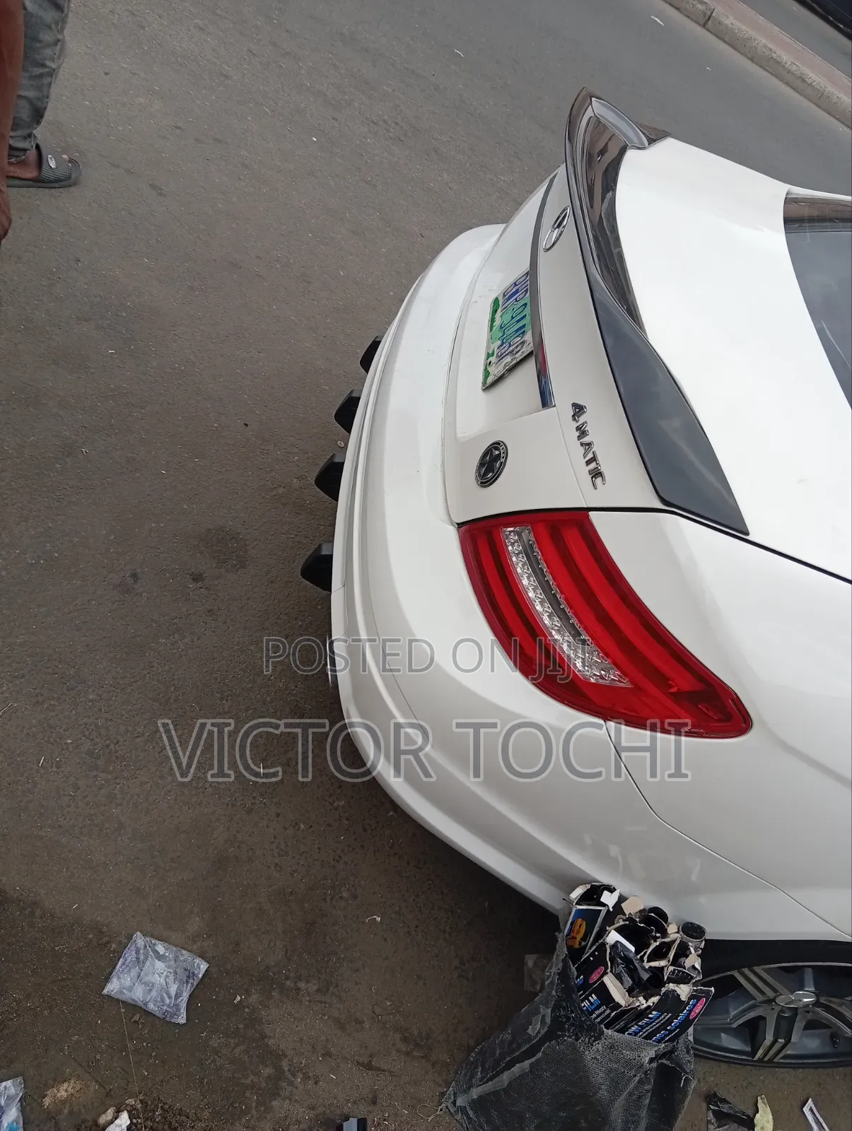 Duckbill Trunk Spoiler Wing 08-14 Benz W204 C250 C300 C350 C63