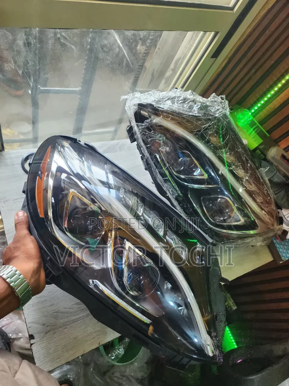 Led Headlights Mercedes Benz C Class 2015 - 2018 Charger Type