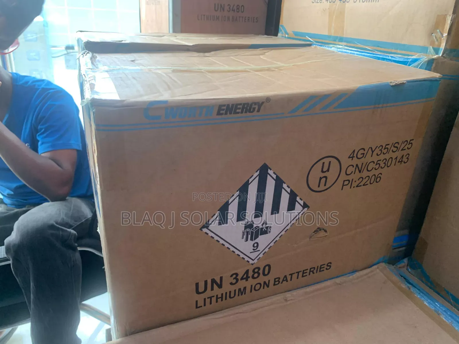 Cworth 100ah Lithium Ion Batteries