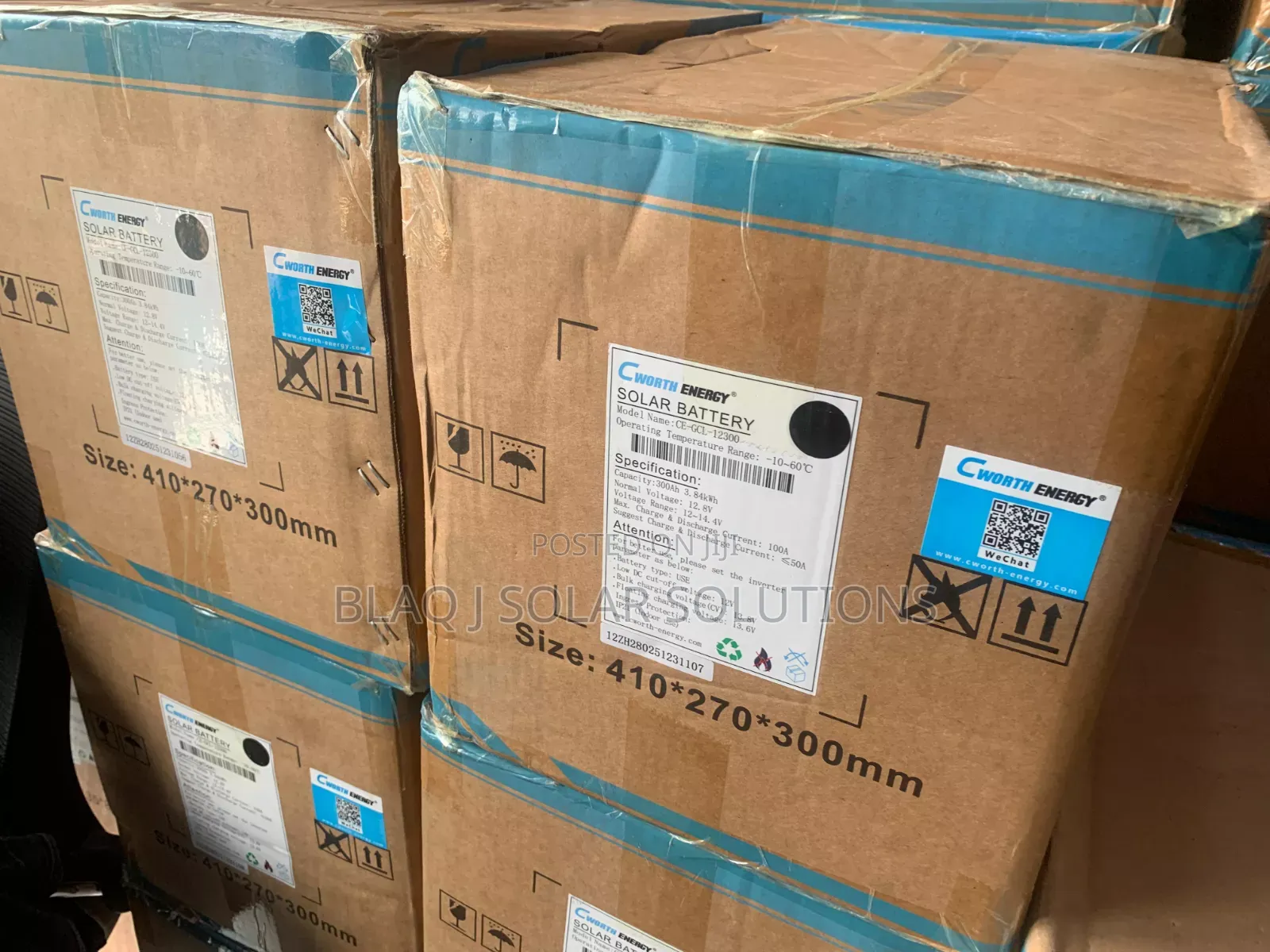 Cworth 100ah Lithium Ion Batteries