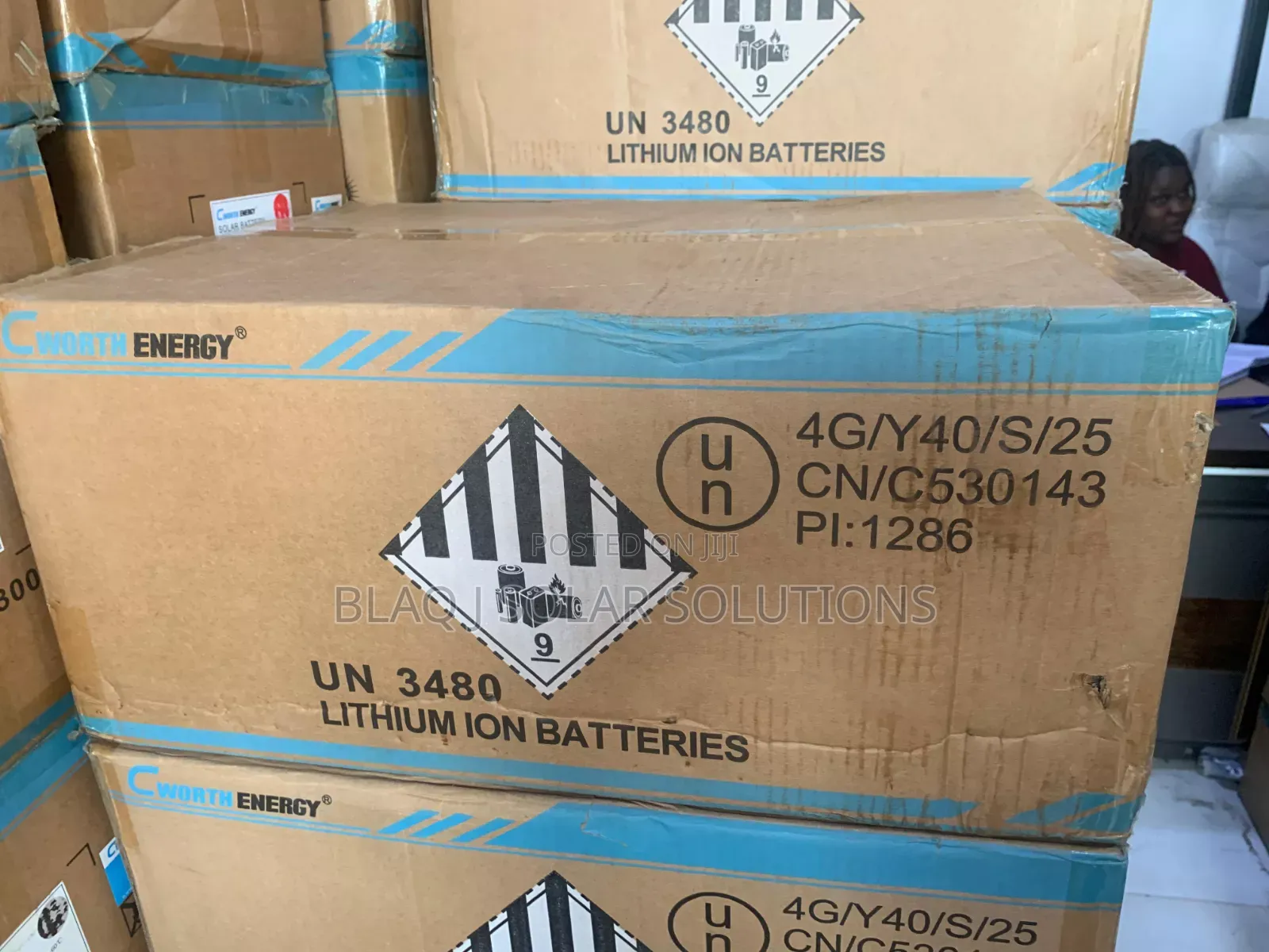 Cworth Energy 100ah Lithium Ion Batteries