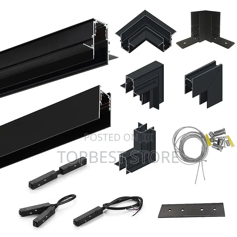 2m Magnetic Rail Linear Magnetic Track Lighting Accessories 2m