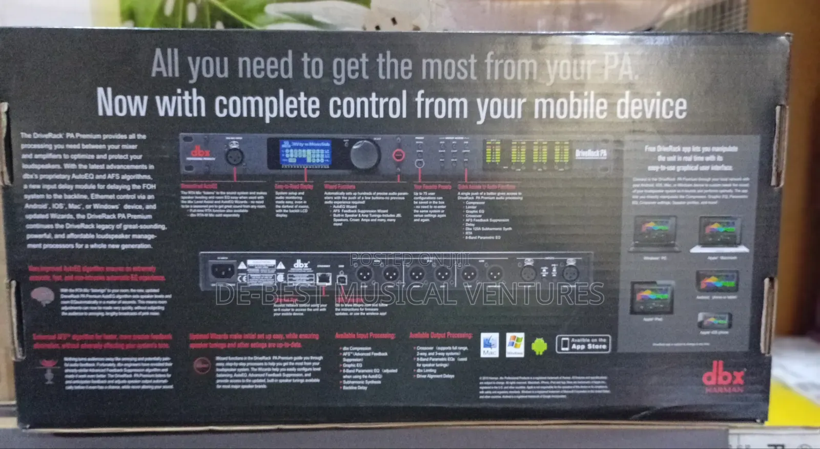 DBX Driverack Pa2 Speaker Management System