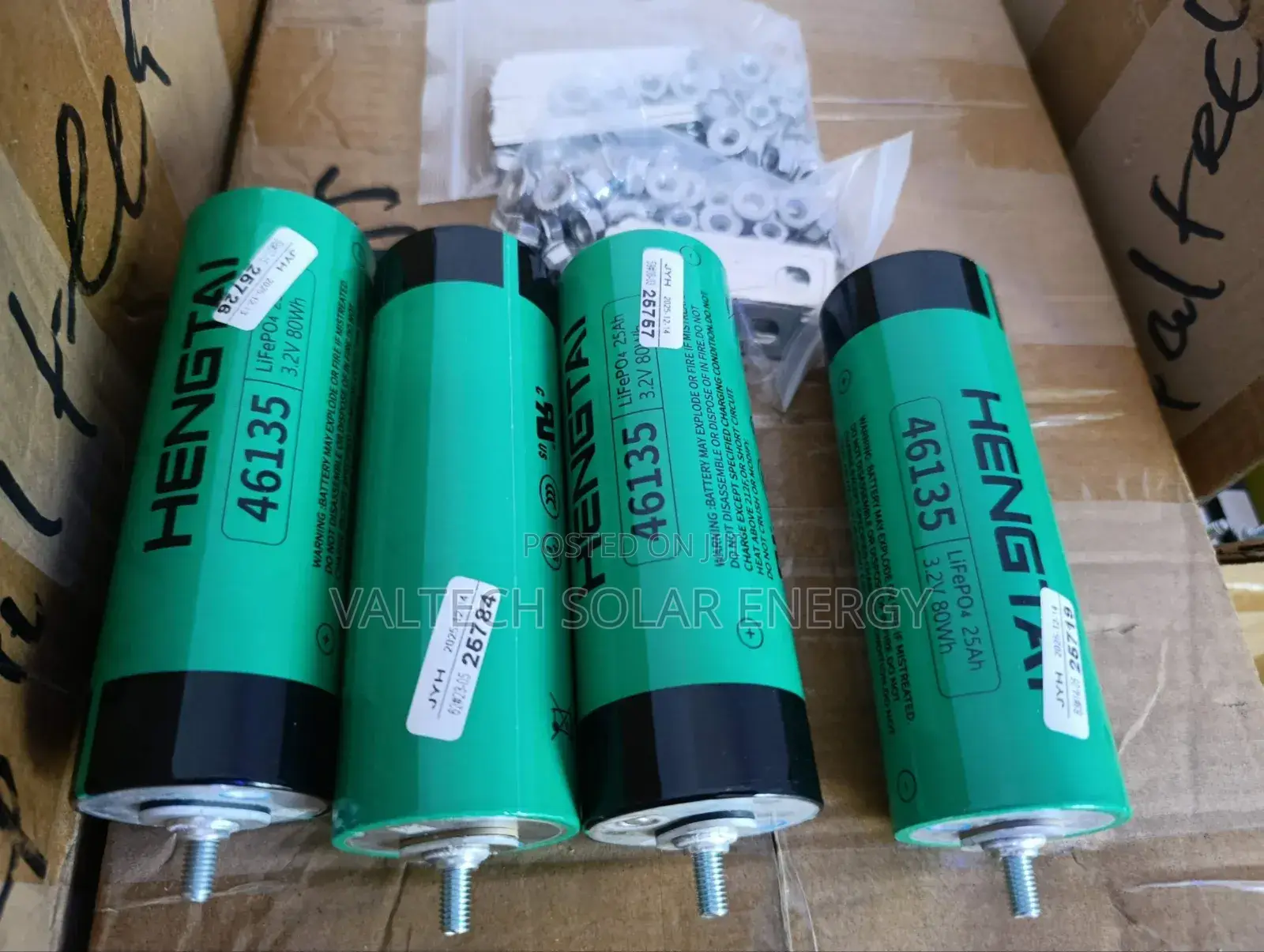 Brand New Hengtai 46135 3.2v 25ah Lifepo4 Lithium Battery Cells