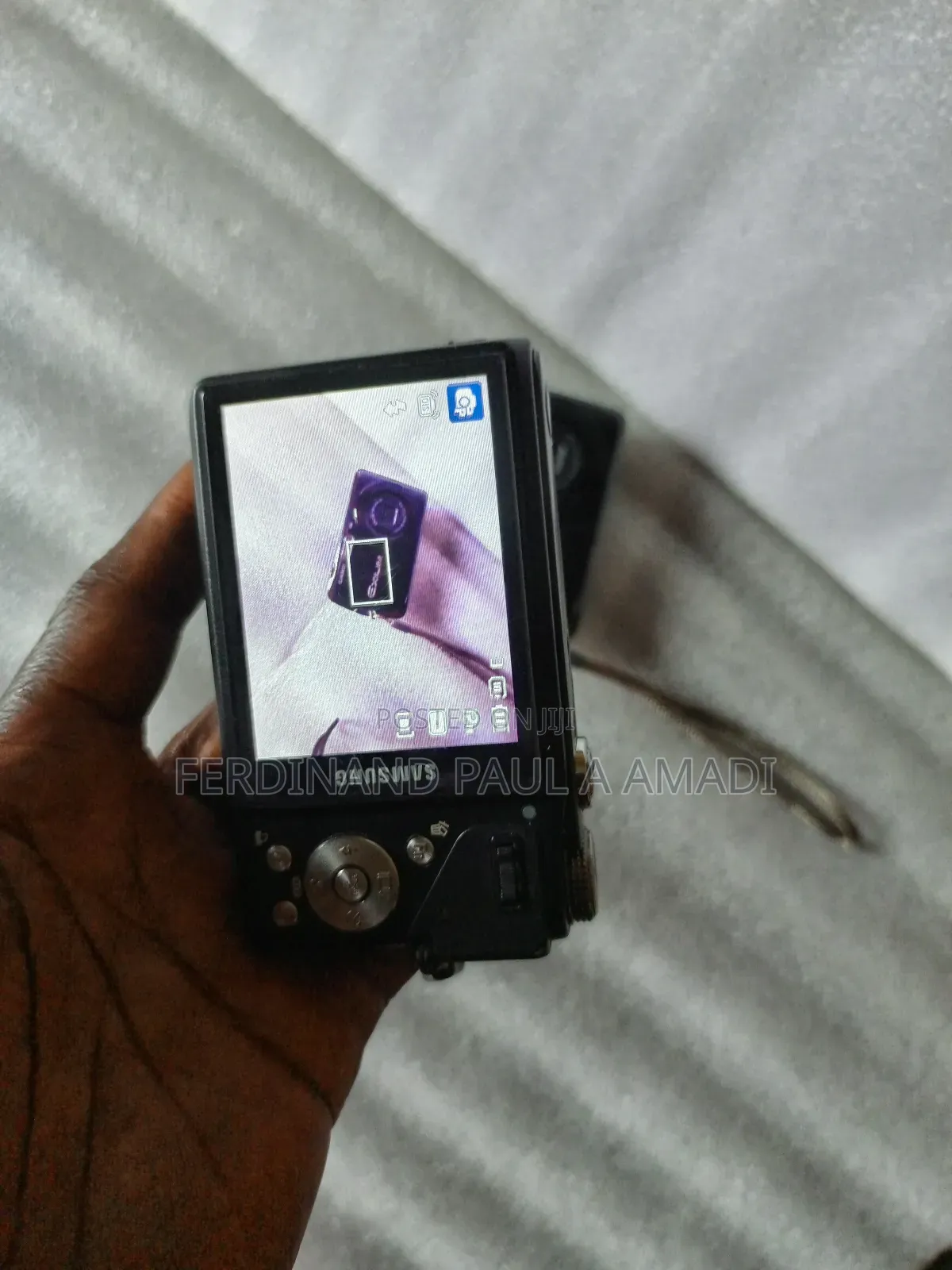 Samsung Digital Photo Video Camera for Vintage Passport Snapping