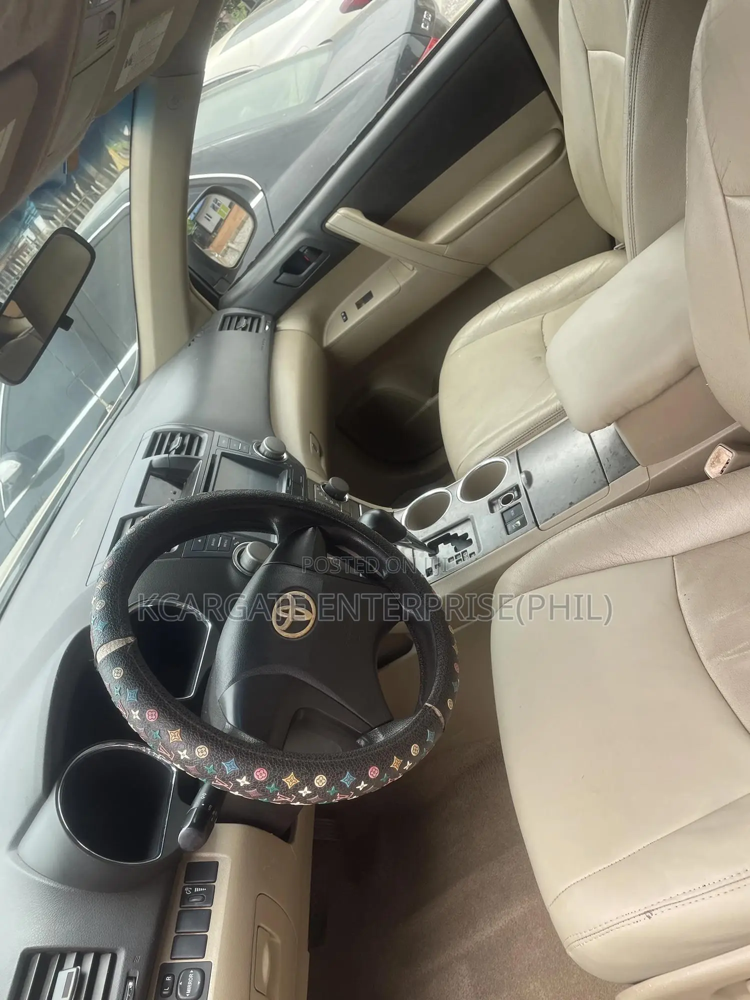 Toyota Highlander 2009 Gold