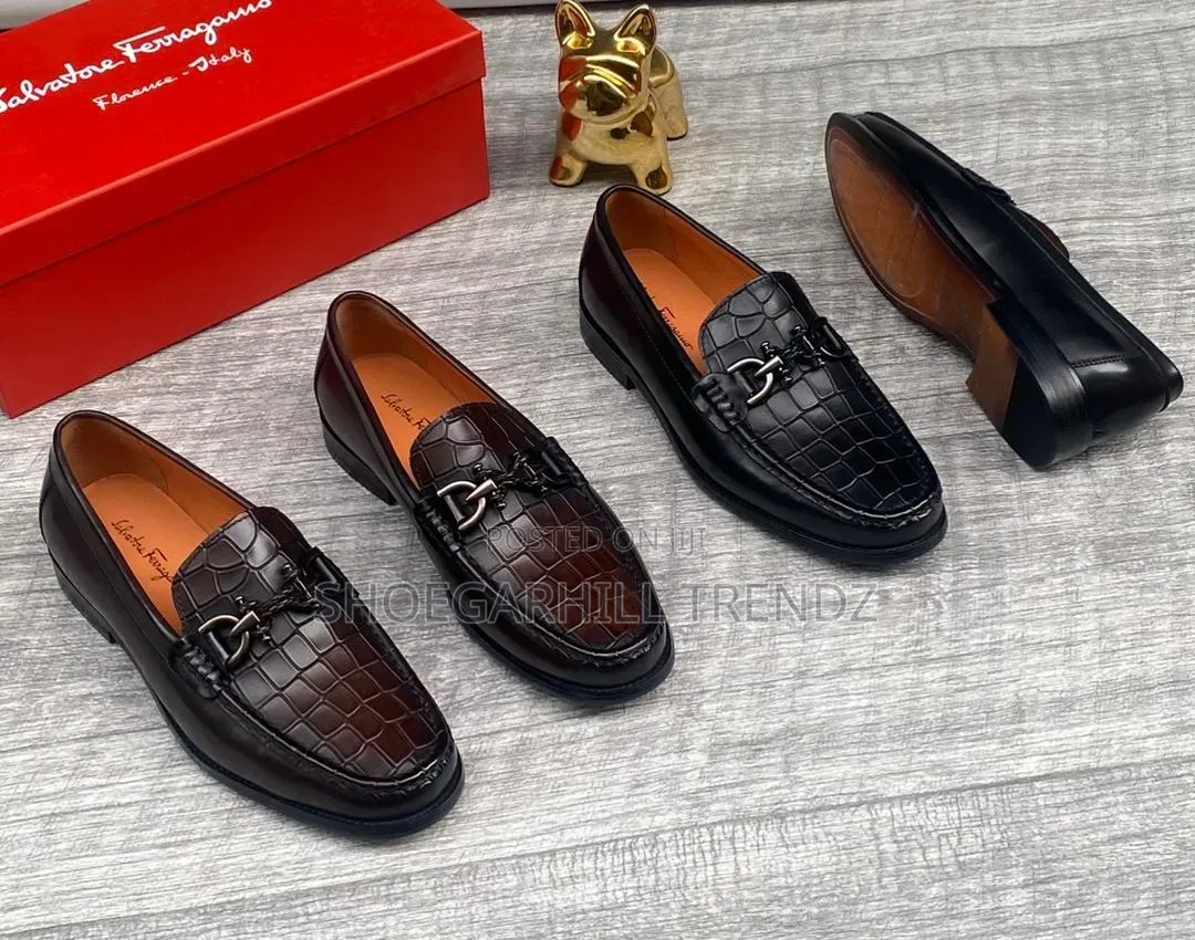 Classy Sf Skin Leather Loafers Shoes