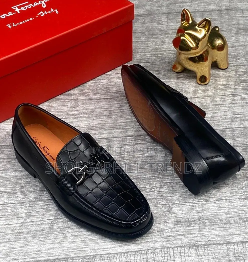 Classy Sf Skin Leather Loafers Shoes