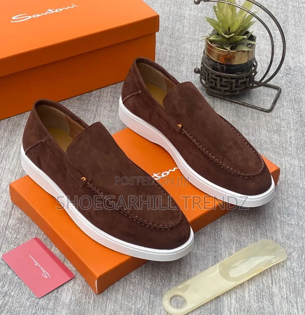 Santorini Sneaker Loafers Suede in Multicolours