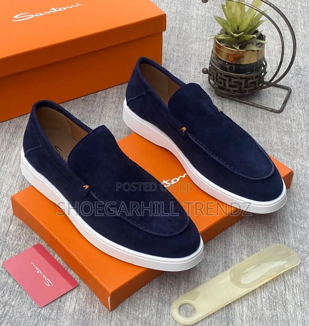 Santorini Sneaker Loafers Suede in Multicolours
