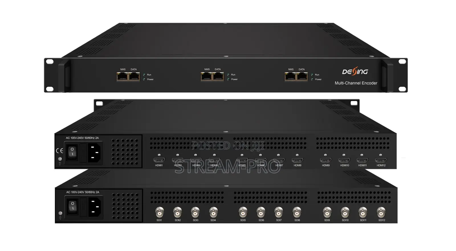 Dexin Nds3224v-N Multi-Channel Network Encoder(12hdmi, H.265/Mpeg4 Hd)
