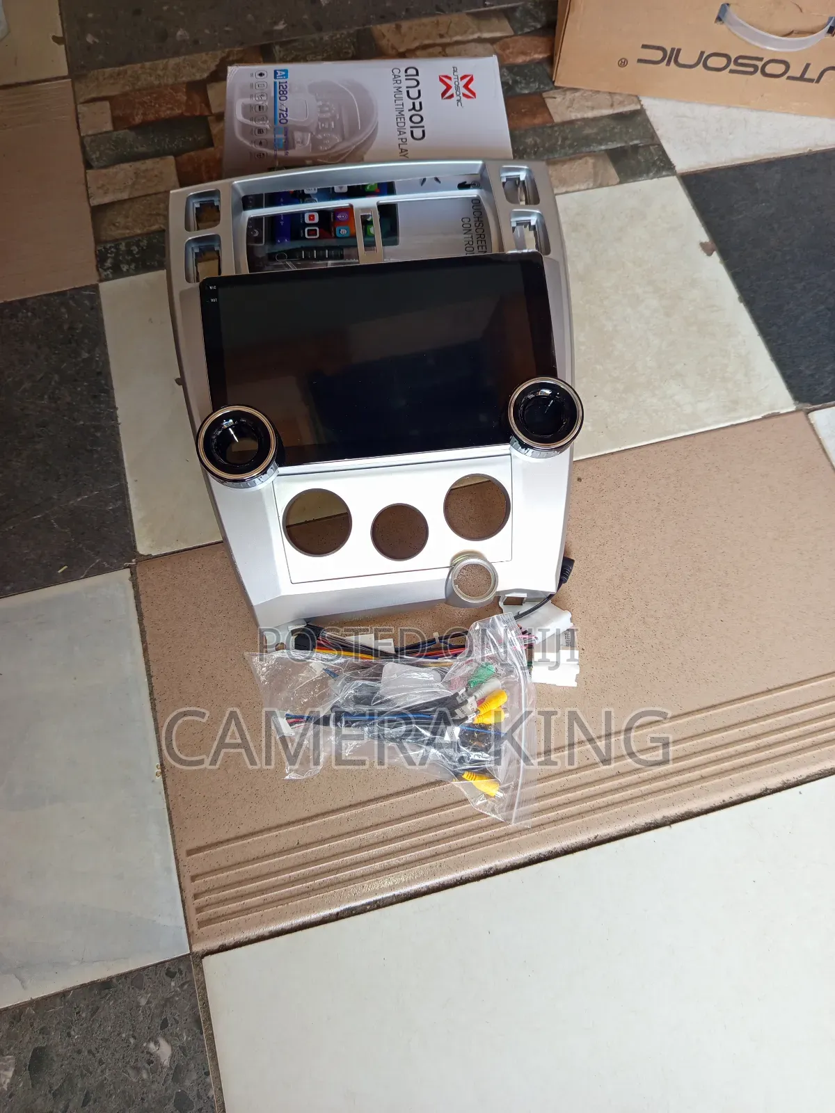 Hyundai Tucson Android Diamond Car Play Screen