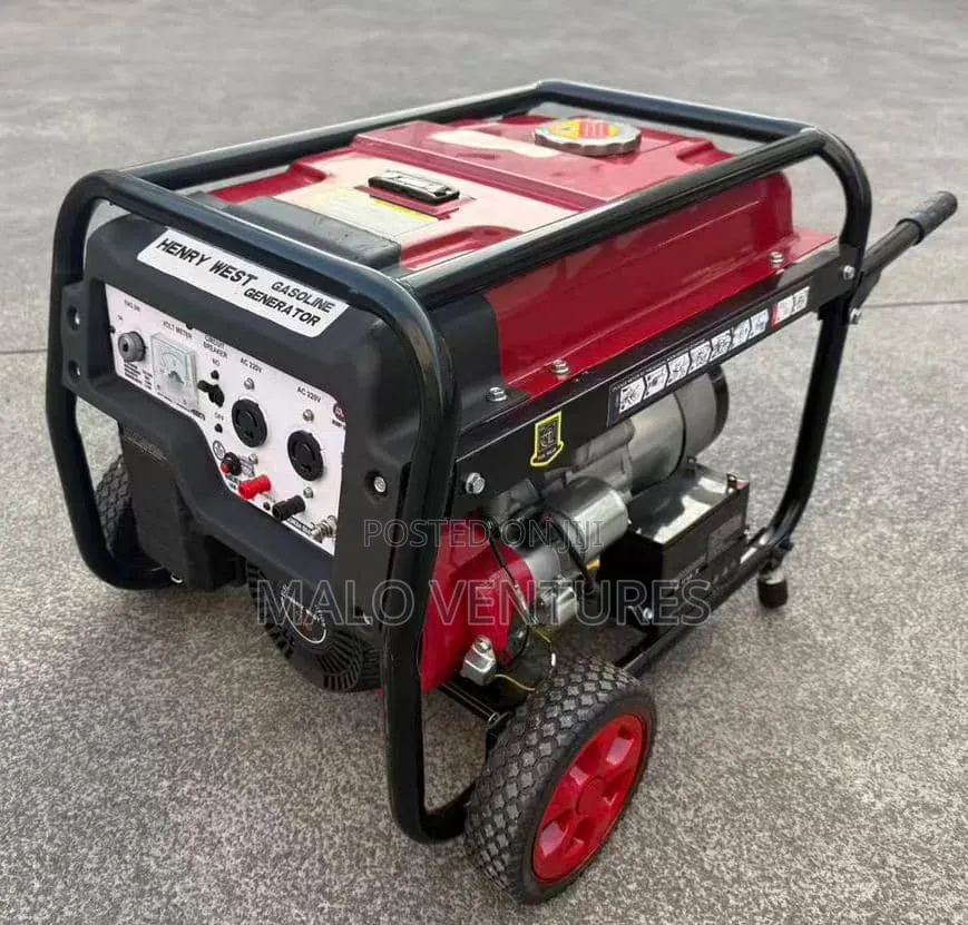 Henry West 4.5kva Generator 100% Copper Coil