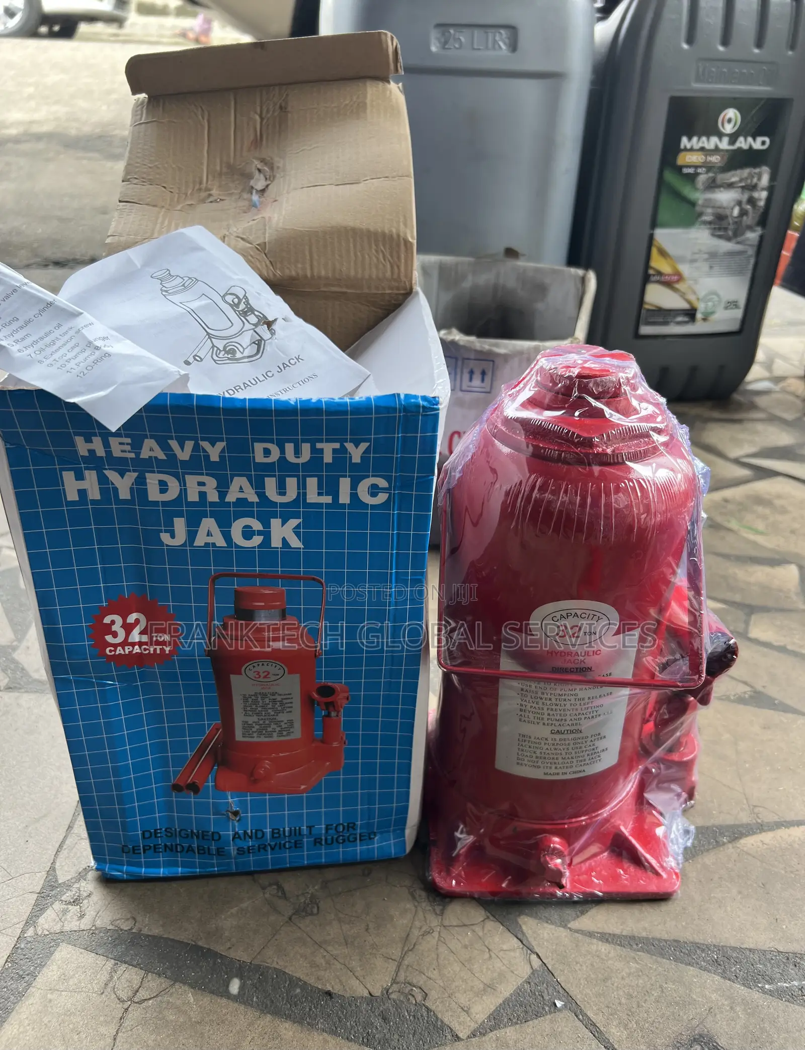 Heavy Duty Hydraulic Jack 32 Ton