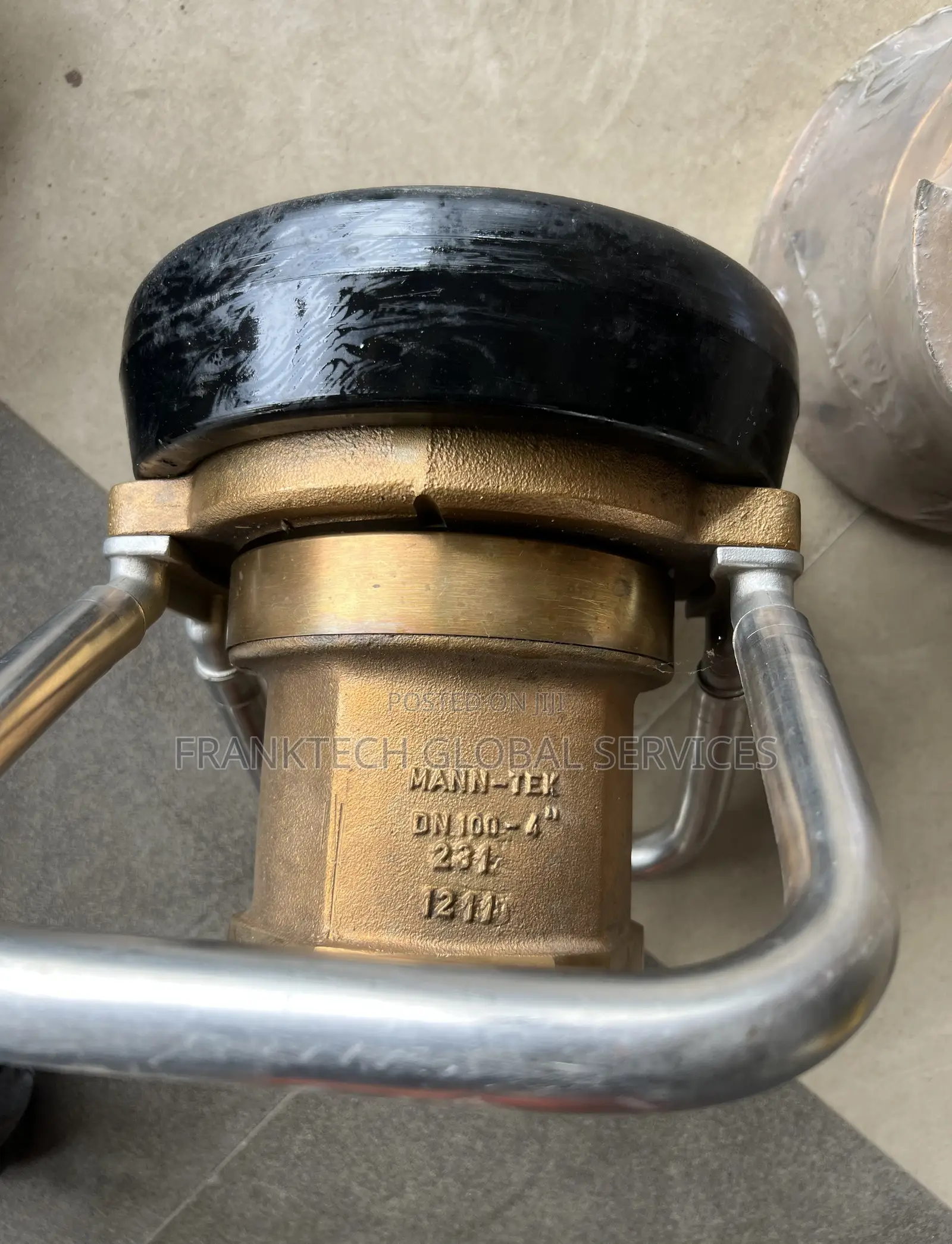 Male and Female Todo Coupling 4” Brass
