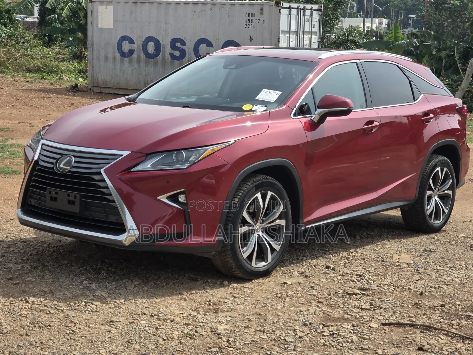 Lexus RX 2016 Burgundy