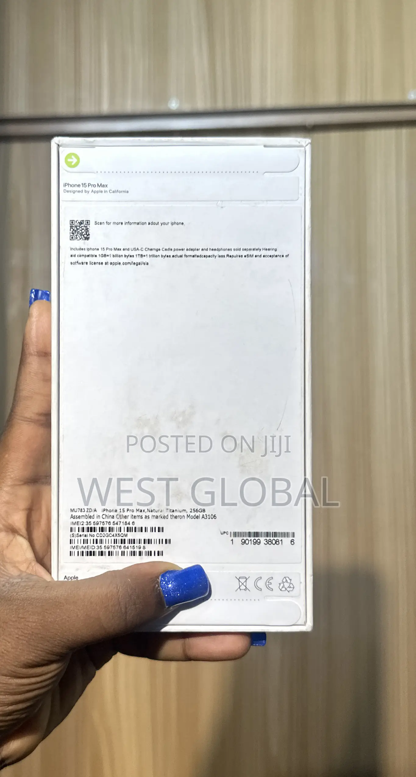 New Apple iPhone 15 Pro Max 256 GB